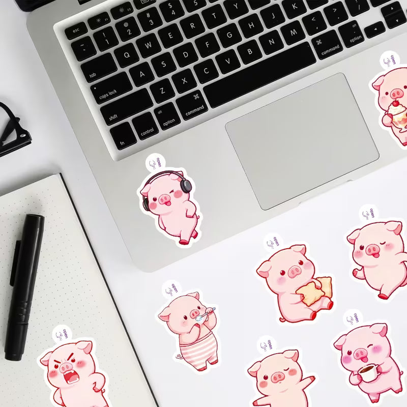 STICKERS CERDITOS ANIMADOS